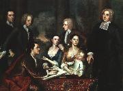 John Smibert Bishop Berkeley and his Family Spain oil painting reproduction